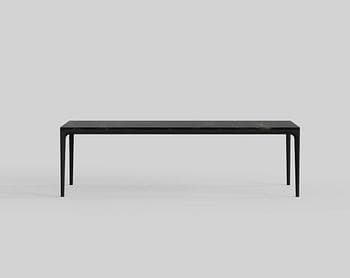 Stół Garo Neto 240x100 cm czarny z imitacją marmuru